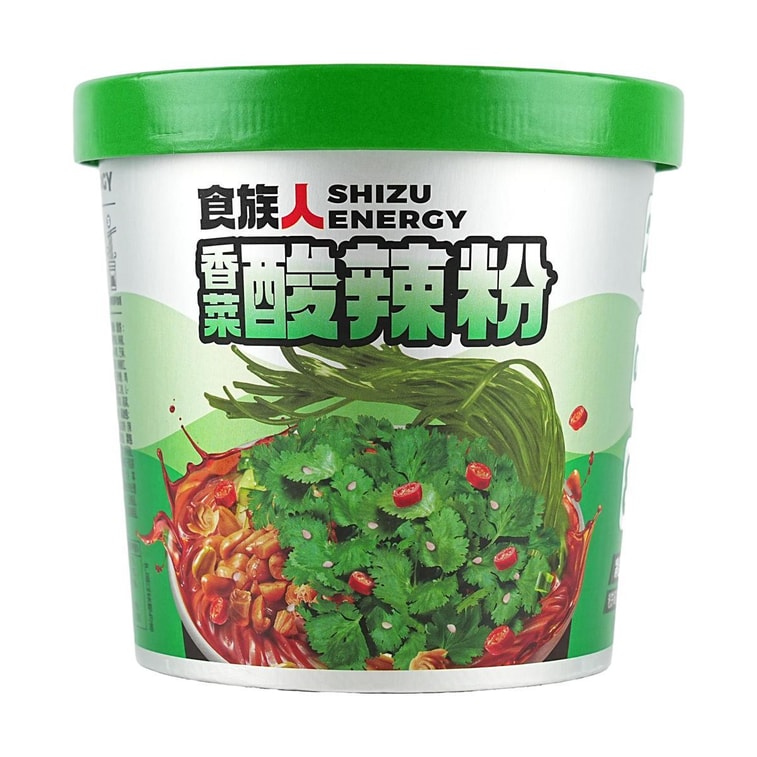 食族人 香菜酸辣粉 沖泡免煮米粉米線 136g【獨特工藝保留特有清香 兩包香菜雙倍滿足】 5