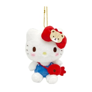 【日本直邮】 日本 SANRIO 三丽鸥 小伙伴变装系列毛绒挂件【Hello Kitty】