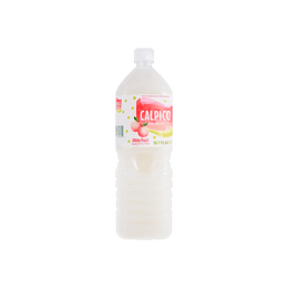 日本CALPICO 無碳酸天然乳酸菌飲 桃子風味 超大瓶1.5L