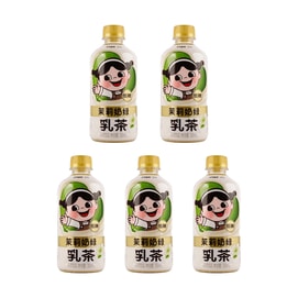Milk Tea Jasmine Flavor,Low Sugar,12.17 fl oz*5【Value Pack】