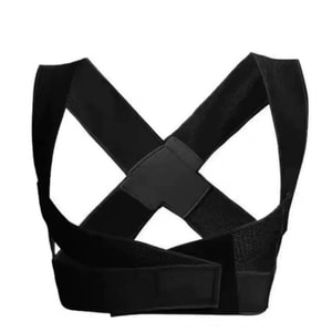 【Upgraded Star Black】Posture Corrector For Adults Invisible Back Brace Straighten Shoulders Support Upper Back M Size【55-65kg】Unisex Improve Rounded Shoulders Hunchback 1/bag