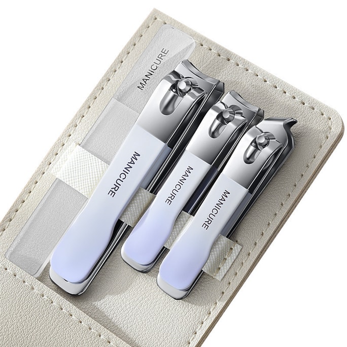 Nail Clippers For Hard Nails Nail Scissors Set Nail Clippers Purple 1 Set