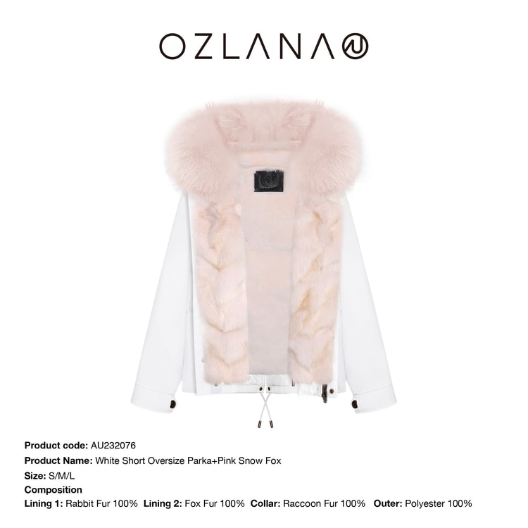 中国直送】【先行販売】OZLANA 新作 ウィンターパーク ジャケット