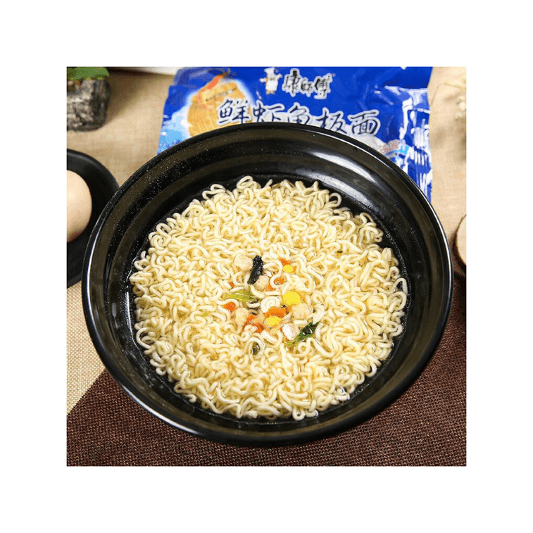 康師傅 鮮蝦魚板 桶裝 101g 3