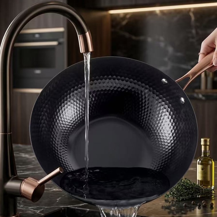 Iron Frying Pan Household Cookware 32cm 8