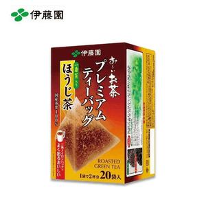 【日本直送】伊藤園 煎茶 ほうじ茶 三角3Dティーバッグ 20袋入り