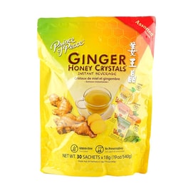 Ginger Honey Crystals Assorted,1.04 oz*30 bags