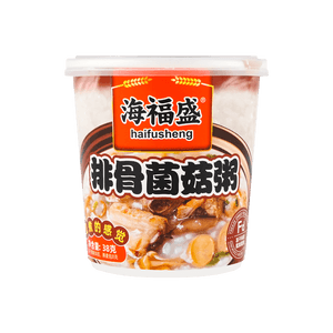 하이푸성 돼지갈비 버섯죽 30g