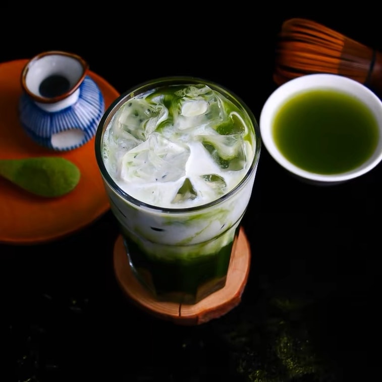 百钻 抹茶粉 日式抹茶【食用抹茶】适用于健康茶饮 烘焙甜品 80克 零糖 零添加 做蛋糕 抹茶千层 曲奇饼干原料 抹茶拿铁原料 烘焙原料 雪花酥 抹茶千层 自制甜品 抹茶鸡尾酒 抹茶酸奶 健康天然食材 8