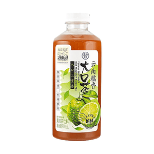 雲南もち米香茶 30.43 fl oz【爽やかなレモンジュース＆もち米風味緑茶紅茶ベース】