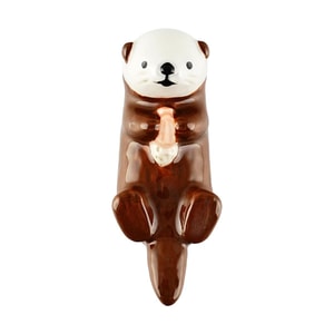 日本DECOLE 海洋系列筷子架 动物筷架筷枕 海獭