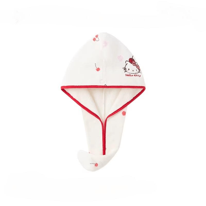 Dry Hair Cap For Women Quick Drying Super Absorbent Cute Shower Cap Hair Wash Headband Milk Cream 25 * 65cm