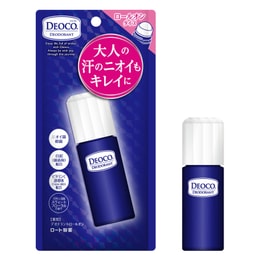日本乐敦 Deoco 白泥成分 除臭止汗棒 30ml 清爽芳香