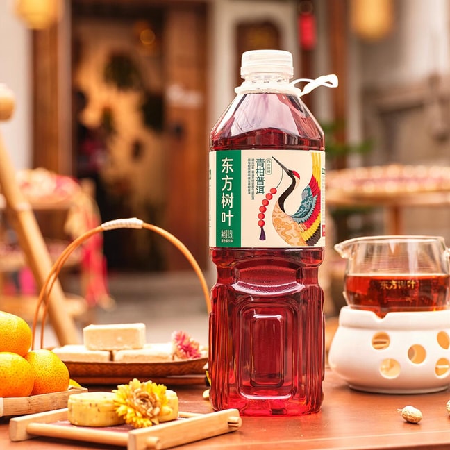 农夫山泉 东方树叶 青柑普洱茶 1.5L【0糖0卡0脂】