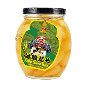 Pickled Chinese Onion , 12.35 oz 【For Porridge ,Rice and Noodles】