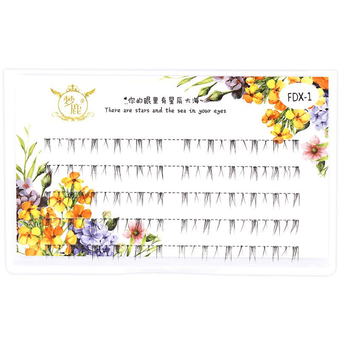 Dream Deer FDX-1 Lower Eyelash Little Devil Sectional Comic Natural Simulation False Eyelashes 1 box