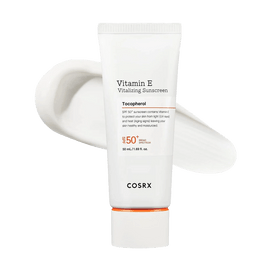 Vitamin E Vitalizing Sunscreen, SPF50+ Broad Spectrum, 1.69 fl oz. - Sensitive Skin, Anti-oxidant, No White Cast