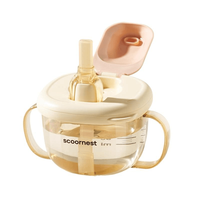 Kochat Children's Milk Cup - 1-3 Years Old - Direct Drinking - Anti-Slip Design - 1 Piece