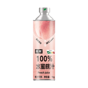 100% Peach Juice Beverage ,35.27 oz【No Additives】