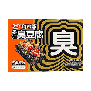 卫龙 何阿婆 多汁臭豆腐 原味 200g【经典原味】【多汁入味】
