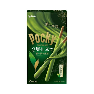 포키 더블 레이어 우지 말차 초콜릿 스틱 2팩 진하고 쌉싸름한 맛
