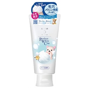 日本SHISEIDO資生堂 洗顏專科白泥泡沫潔面乳【輕鬆熊限定版】