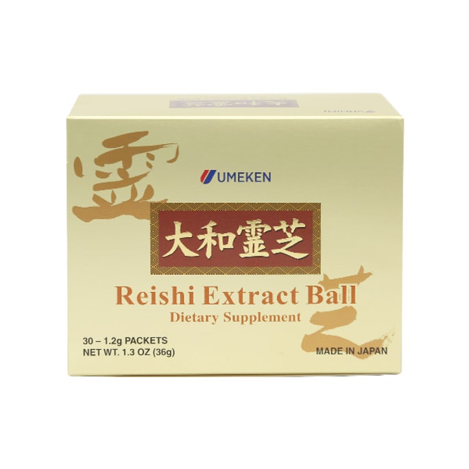 UMEKEN Reishi Extract Balls 1 month  supply 36g