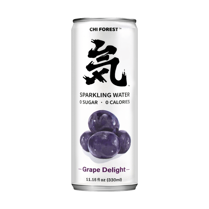 Grape Delight Sparkling Water - Zero Calories, 11.15fl oz
