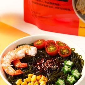 低卡博士 熬夜面 海带面拌面 销魂火辣小火鸡味 209g 【低卡低脂】【一份112大卡】