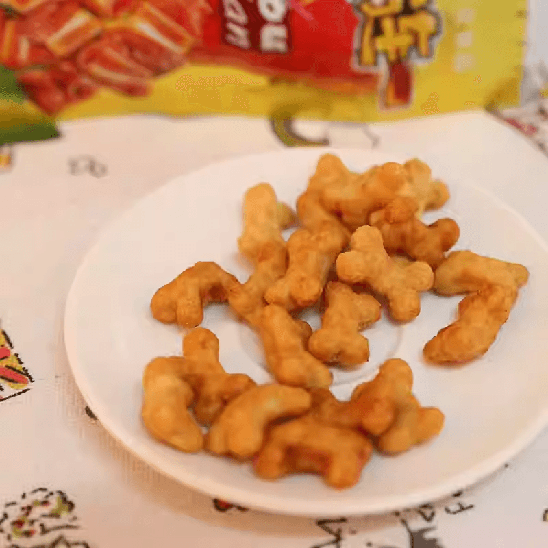 惠诚 骨肉相连零味食油炸型膨化食品20g*5袋