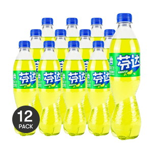 Green Apple Soda, 16.9 fl oz *12【12 Packs】