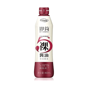 It's Simple Naked Soy Sauce 15.55oz [Brewed Soy Sauce][No Additives][Fresh-keeping Bottle]
