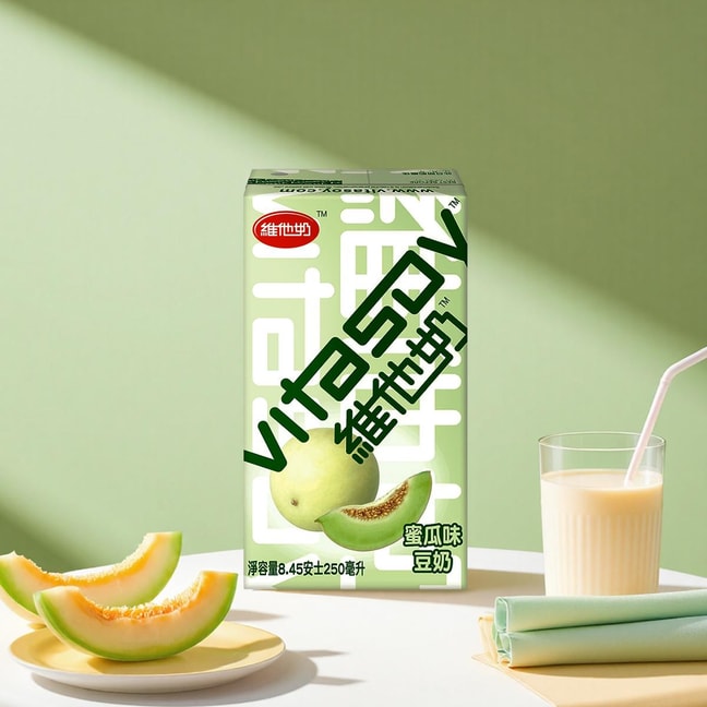 【Value Pack】Melon-Flavored Soy Milk - 6 Pack* 8.45fl oz