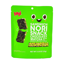 韩国HAPI 海苔夹心脆  抹茶巧克力味 25g