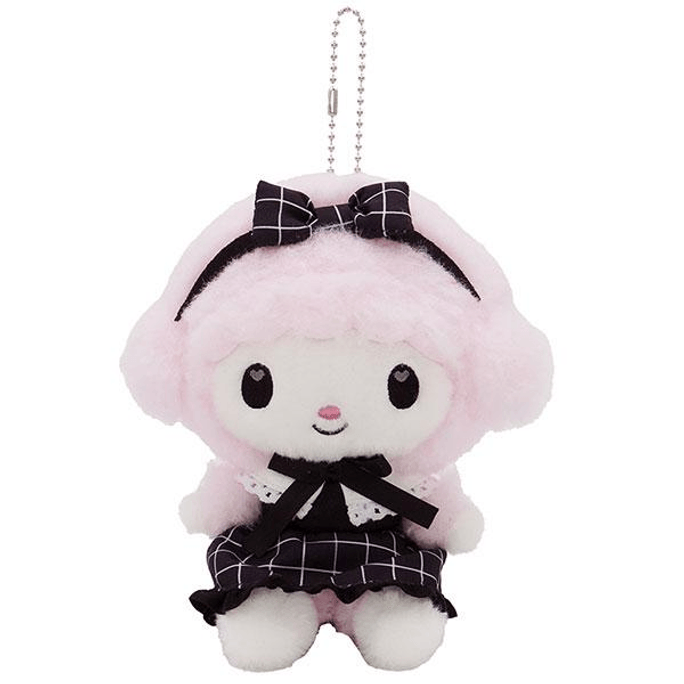 Sanrio Color Swap Plaid Skirt Series Plush Pendant [Lamb]