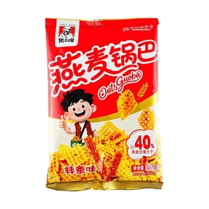 Oat Rice Crackers , Spicy Latiao Flavor, 5.29oz