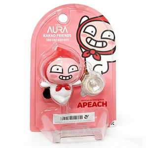 한국 카카오프렌즈 귀여운 복숭아 차량용 방향제 장식 - 1개