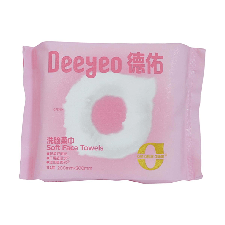 Serviettes douces pour le visage 1.0oz 【Utilisation sèche et humide】【Zéro irritation】【Texture épaisse double face】 3