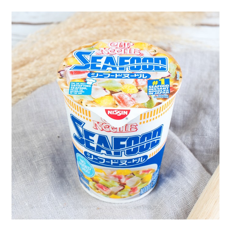 Cup Noodle Japanese Style Instant Ramen Noodles ,Seafood Flavor, 2.68 oz 4
