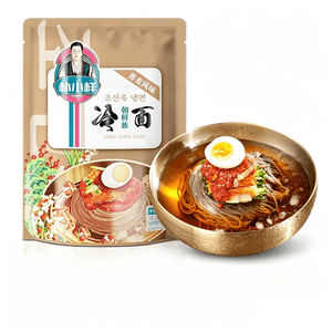 Park Little Sample Korean Buckwheat Cold Noodles Authentic Northeast Yanji Big Cold Noodles Korean-style Cold Noodles Instant Specialty With Sauce 300g [Chewy Noodles] [Moderately Sweet And Sour]