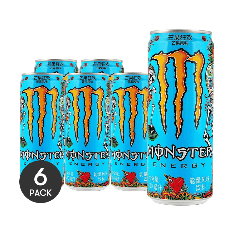 Monster Energy モンスターエナジードリンク、マンゴー風味、11.15液量