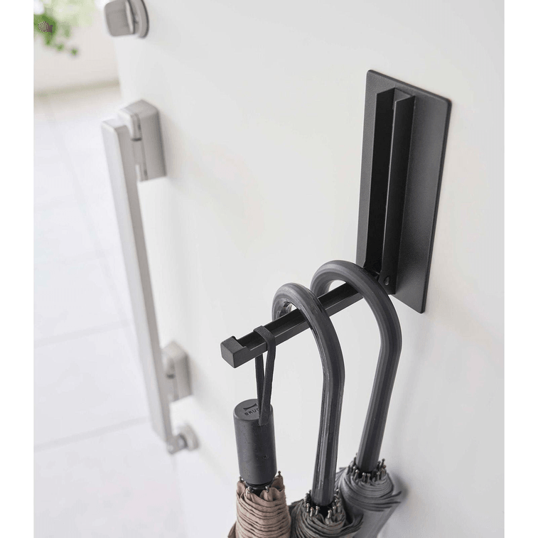 Magnetic Folding Hook - Steel Black 1 piece 7