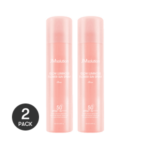 글로우 루미너스 플라워 선 스프레이 선스크린 SPF50+ PA++++ 180ml *2개【밸류팩】