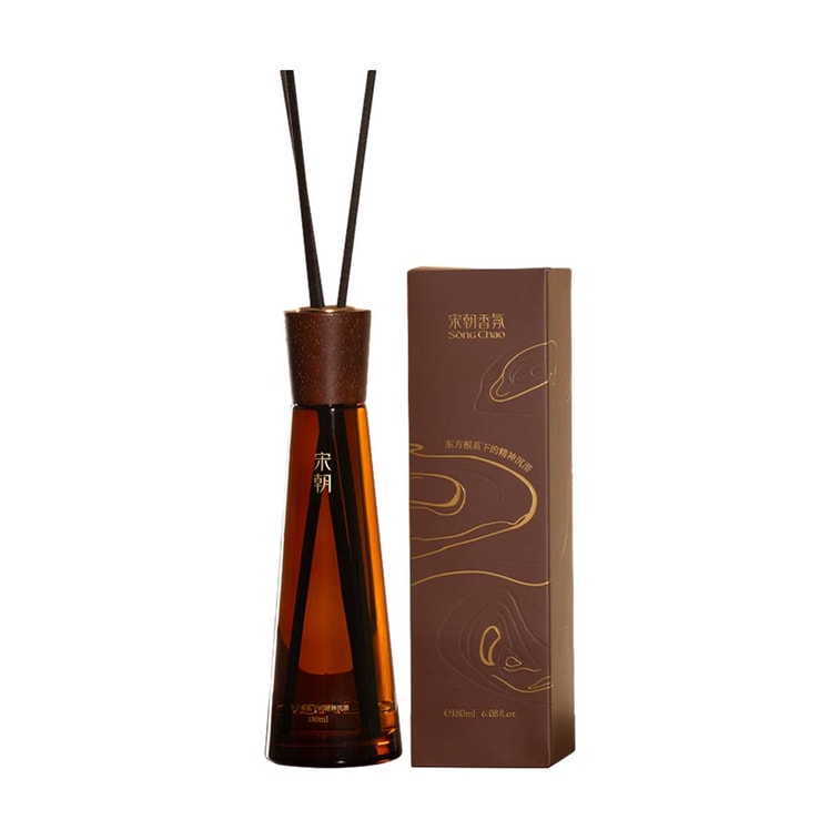 Wood Trace Series Reed Diffuser Wild White Tea Long Lasting Home Fragrance 6.09 fl oz 3