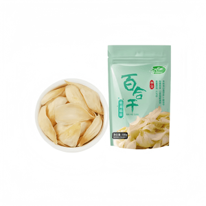 【中国直送】十月田んぼ乾燥百合根 100g（蓮の実、白キクラゲ、緑豆などと一緒にスープにも使える、大きめの厚切り）