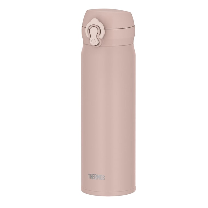 【日本直邮】 日本 THERMOS 膳魔师 保温杯 保冷杯壶不锈钢真空防漏车载水杯 洗碗机适用 500ml JNL-S500 MSBE 浅雾米