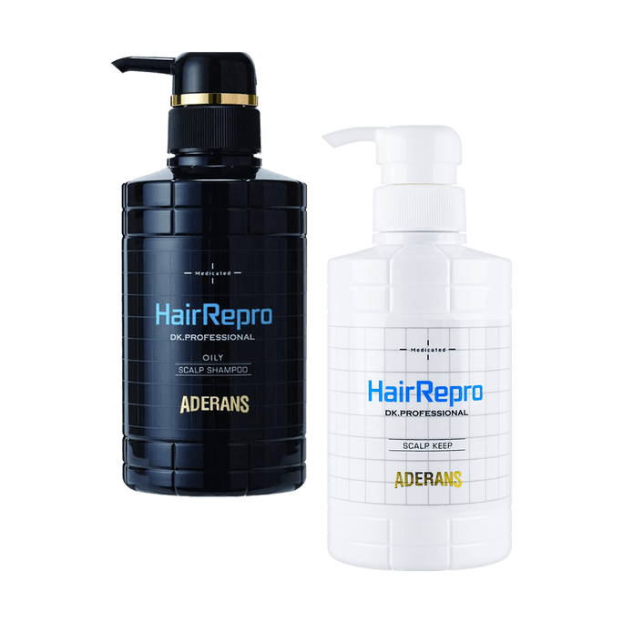 Hair Repro Oily Scalp Shampoo Conditioner 370ml+370ml