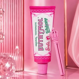 Whitening Toothpaste Set Barbie Collab With Squeezer 3.7oz