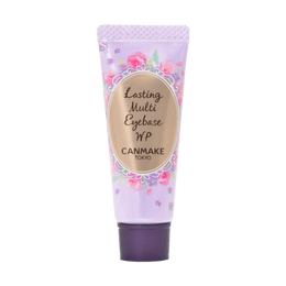 日本CANMAKE井田 持久多功能眼部打底膏WP 眼影顯色底霜妝前 13g #01 透明霜狀