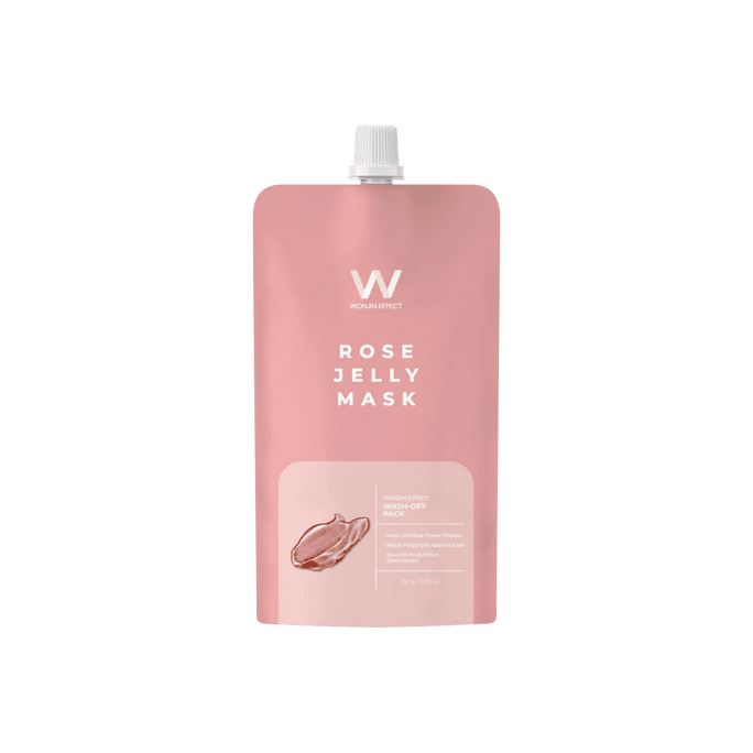 Rose Jelly Mask Brightening Soothing Wash-off Pack 150g